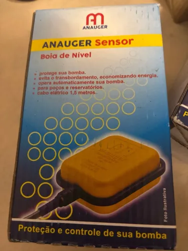 Boia de Nível Anauger Sensor (com cabo elétrico de 1,5 metros)