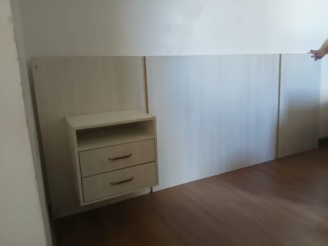 Vendo cabeceira de cama casal MDF.