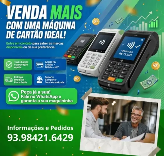 MÁQUINA DE CARTÕES 