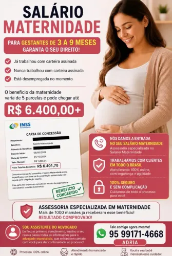 salário maternidade