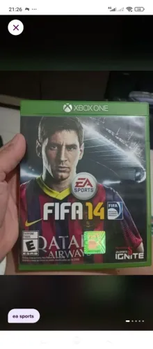 jogo original Xbox one FIFA 14