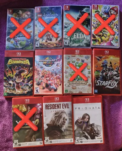 Jogos Nintendo switch 2