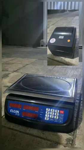 Vendo kit completo: Balança, Impressora de cod fiscal, e leitor