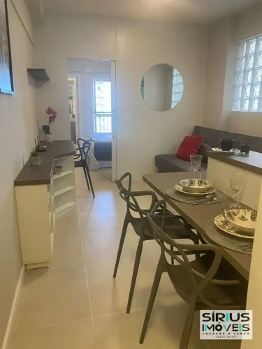 Apartamento MOBILIADO com 1 dormitório à venda, 32 m² por R$ 350.000 - Centro - Curitiba/P