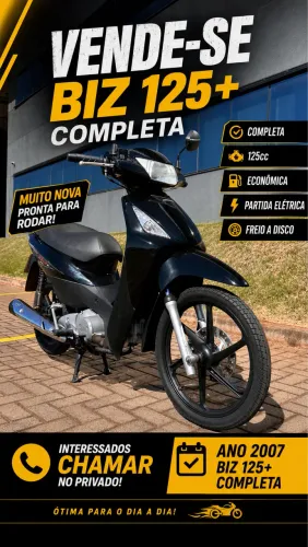 Honda Biz 125 - Ótimo estado