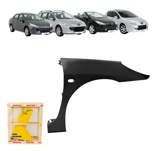 Paralama Peugeot 307 Sw Cc 2007 08 09 10 11 2012 Ld
