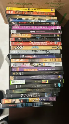 DVD e CDS. Antigos