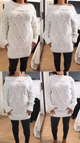 Micro vestido tricô ou Blusa clássica