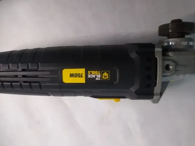 ESMERILHADEIRA ANGULAR THE BLACK TOOLS BTA750 750W 115MM 127V NOVA