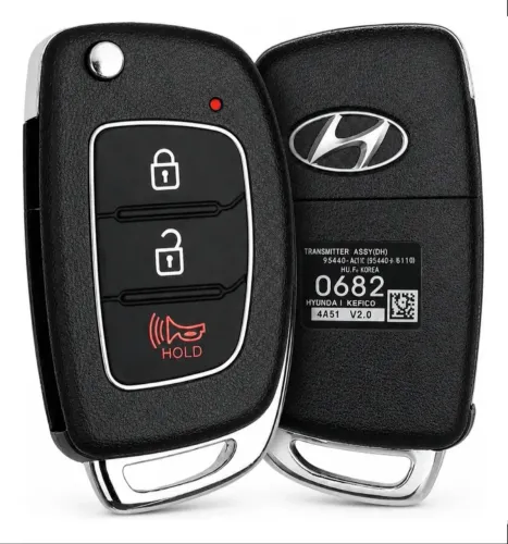 Carcaça chave Hyundai