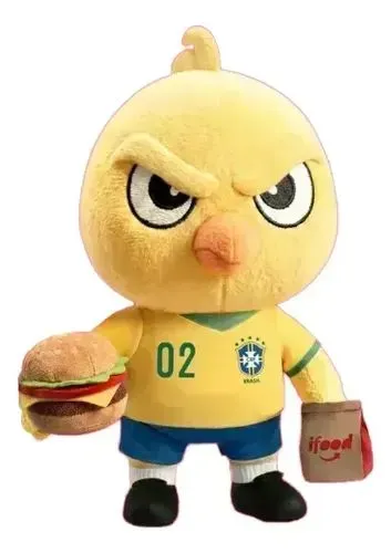 Canarinho Ifood modelo 2002 novo, acompanha card
