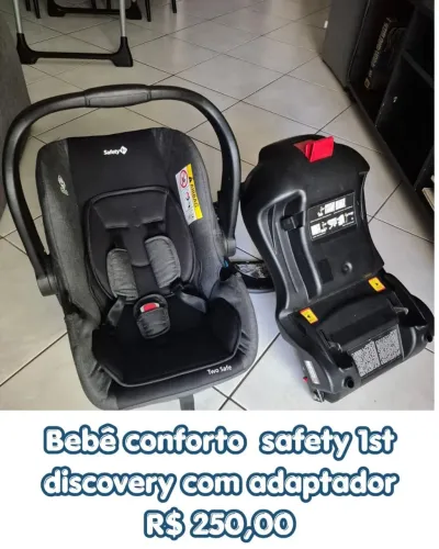 Bebê conforto com adaptador