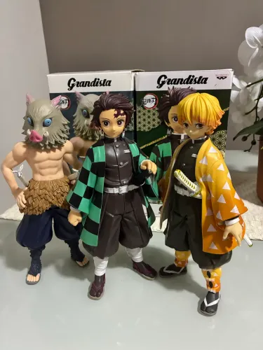 Figures Tanjiro Zenitsu Inosuke Grandista