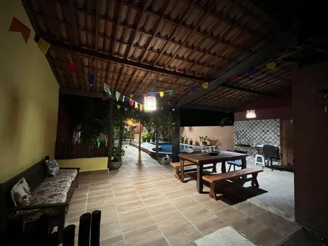 Villa mariah casa por temporada, entre as praia do patacho/lajes/tatuamunha /milagres