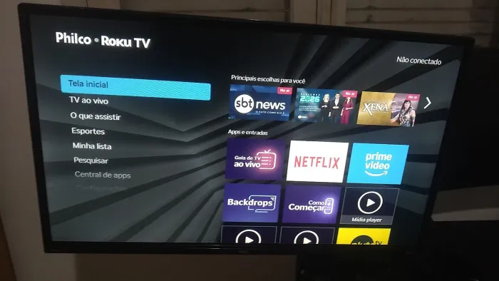 Televisão smart Philips 32 polegadas