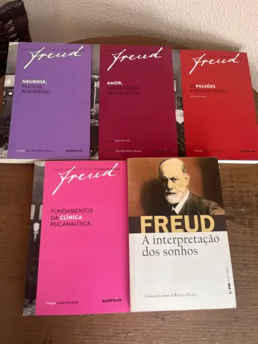 Coleção Freud - 5 Livros de Psicanálise | Autêntica + L&PM