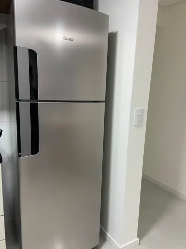 Geladeira Frost Free Duplex Consul 377 Litros Inox - CRM44MK 220V
