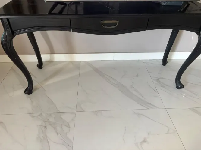 APARADOR PRETO ABRACCIO 1,60x0,50