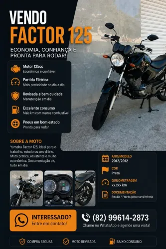 ? YAMAHA FACTOR 125cc - 2012