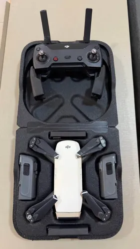 DJI Spark Fly More + 4 Baterias + Controle + Case Rígida | Impecável
