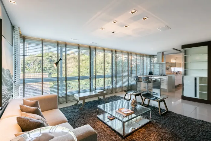 Apartamento mobiliado para alugar no Auxiliadora com 2 quartos (2 suítes)