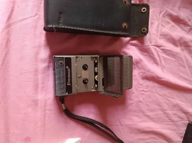 mini gravador vintage