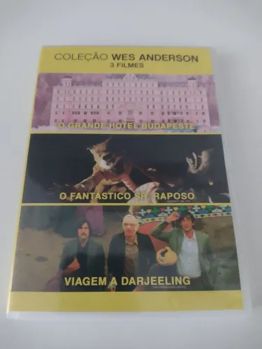 Box Dvd Coleção Wes Anderson - 3 filmes