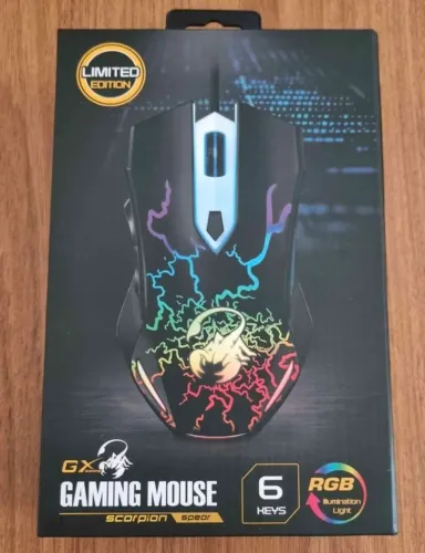 Kit Mouse e teclado gamer USB com fio