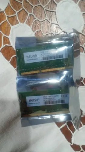 DDR 3, 8GB 1600s, duas unidades novas.