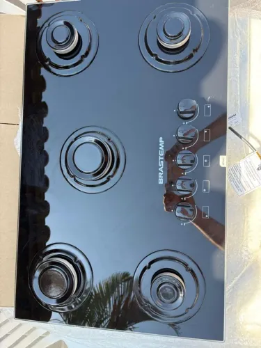 Cooktop brastemp 5 bocas a gas