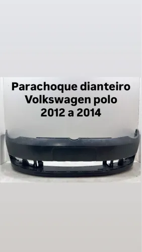 Parachoque dianteiro Volkswagen polo 2012 13 2014 original 