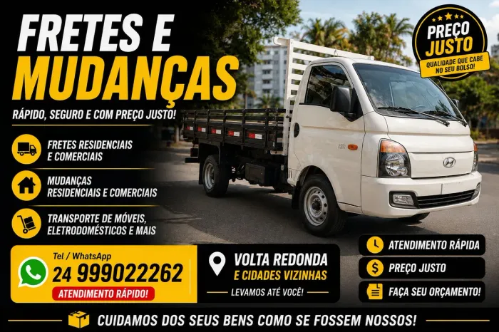 FRETES E MUDANÇAS INTERESSADO TEL *