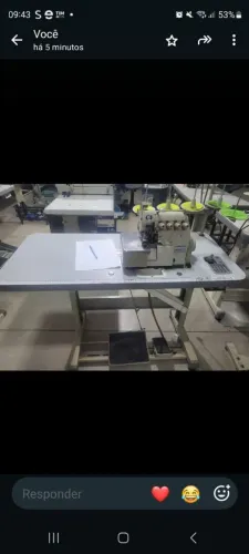 Máquina Industrial Interlock Jack ponto cadeia