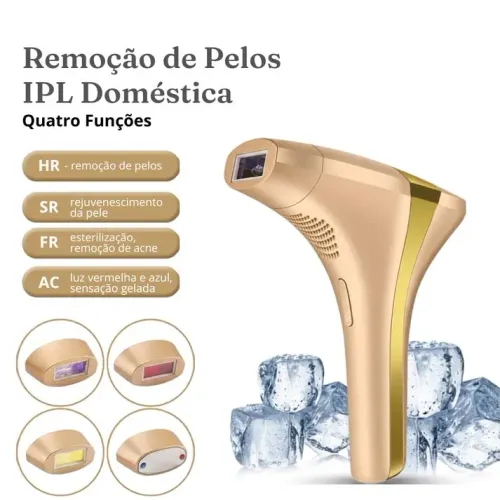 Depilador 4 em 1 Laser de Gelo Indolor