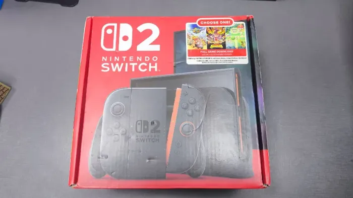 Nintendo Switch 2 com jogo