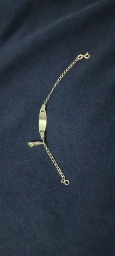 Vendo uma pulseirinha de prata para seu bebê semi-novo para vir buscar hoje no precinho