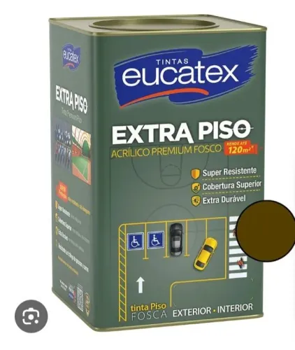 Tinta piso 18 litros marron