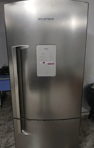 Geladeira frost free inox litros  422