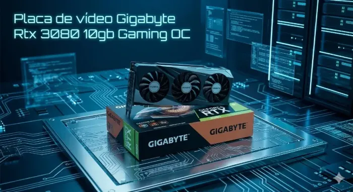 Placa de vídeo Gigabyte Rtx 3080 10gb Gaming oc