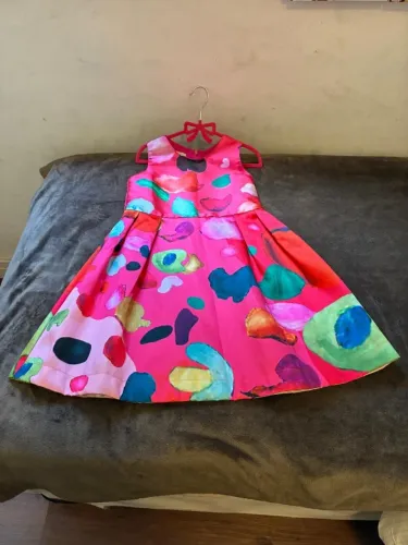 Vestido infantil de Festa - um mais um 