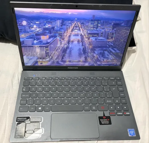 Notebook Positivo Motion Gray Q464C - Ótimo estado!