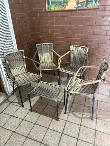 Conjunto de Vimi de terraço
