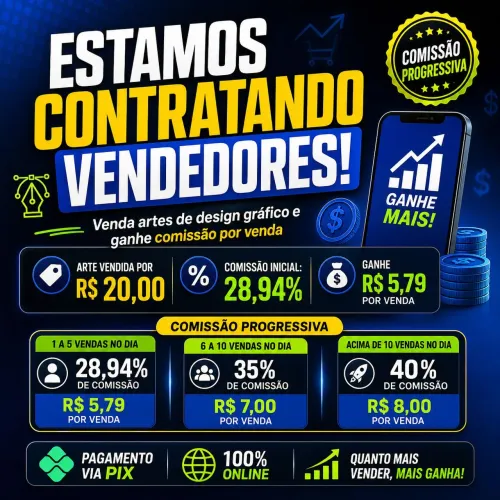 Vendedor parceiro home office ? renda extra por comissão...