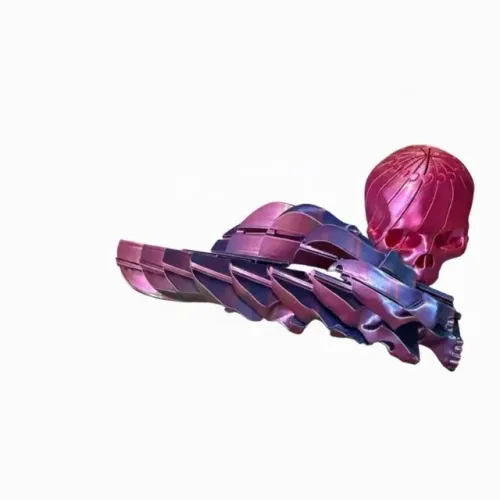 Fidget Caveira Sensorial 3D
