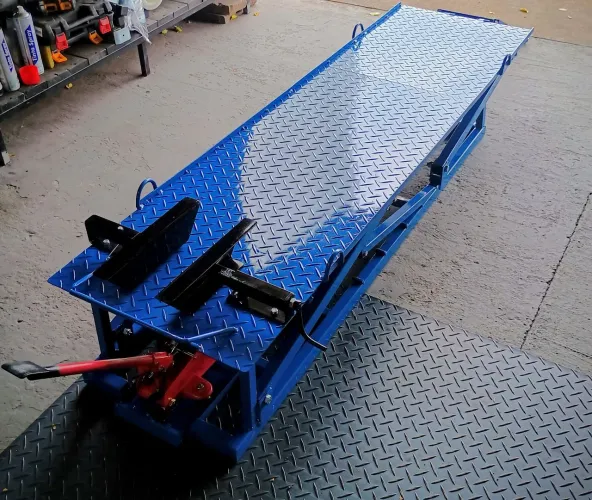 Rampa elevador hidráulico para motos scooter bikes elétrica triciclo oficina mecânica