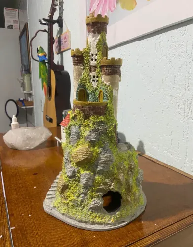 Castelo ornamental (enfeite) para aquário 