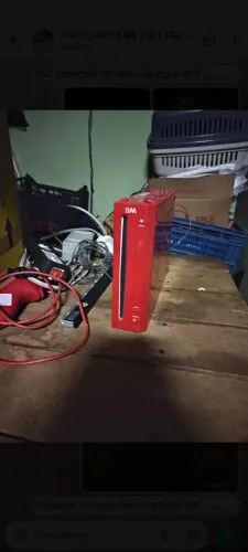 Nintendo wii vermelho 1 controle muito bom 