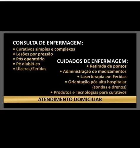 Serviços de enfermagem/ Enfermeiro 