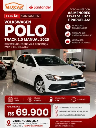 Volkswagen Polo Track 1.0 Flex 12V 5P 2025