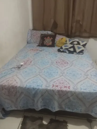 Cama box casal colchão embutido 